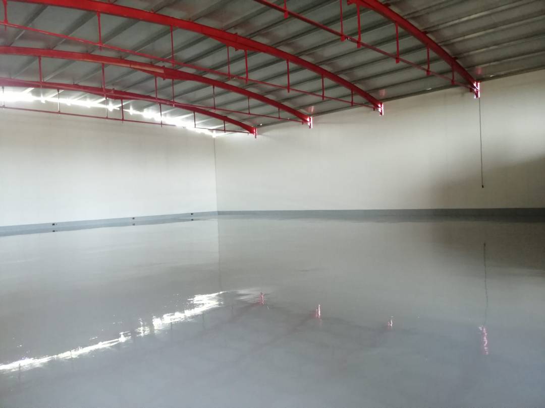 Small Warehouse Epoxy Floor